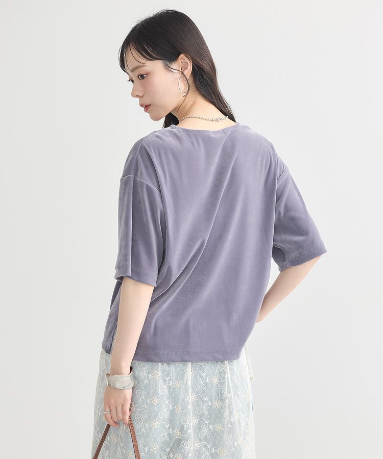 earth music&ecology「シアーベロアTee」|Tシャツ・カットソー|