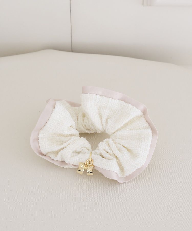 Maison de FLEUR「ツイードリボンシュシュ」|その他|