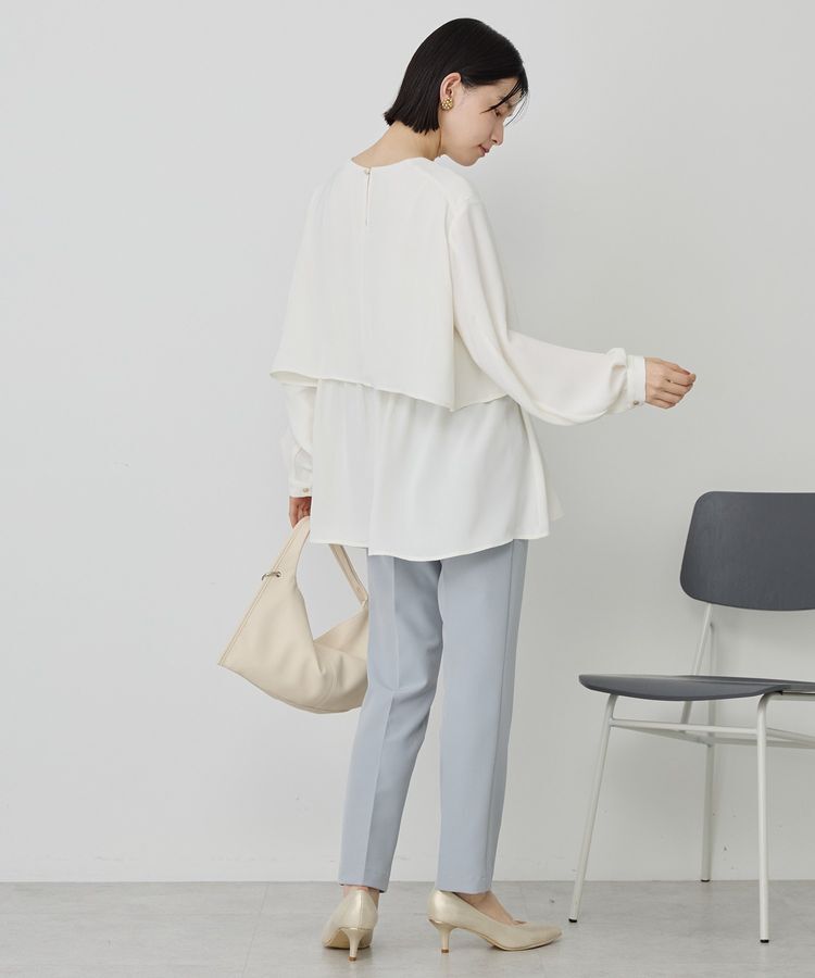 AMERICAN HOLIC「【イージーケア】Wクロスティアードブラウス」|シャツ・ブラウス|