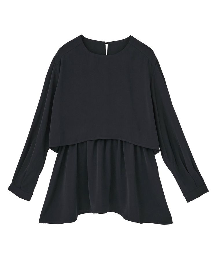 AMERICAN HOLIC「【イージーケア】Wクロスティアードブラウス」|シャツ・ブラウス|