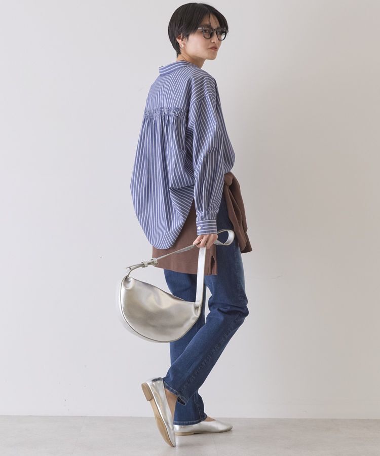 AMERICAN HOLIC「【イージーケア】バックギャザースキッパーシャツ」|シャツ・ブラウス|