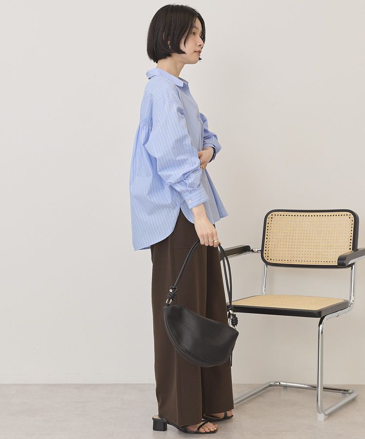 AMERICAN HOLIC「【イージーケア】バックギャザースキッパーシャツ」|シャツ・ブラウス|