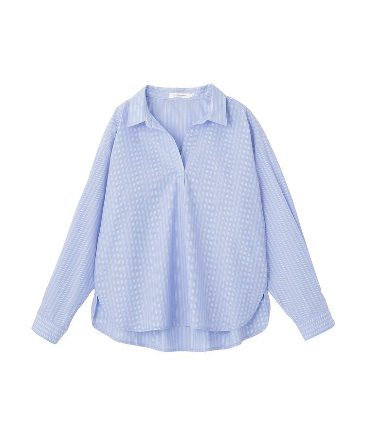 AMERICAN HOLIC「【イージーケア】バックギャザースキッパーシャツ」|シャツ・ブラウス|