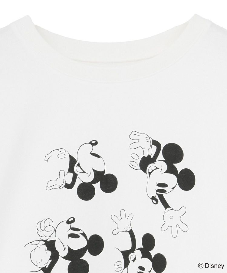 Green Parks「ミッキー&フレンズ/レイヤードプリントロングTシャツ」|Tシャツ・カットソー|