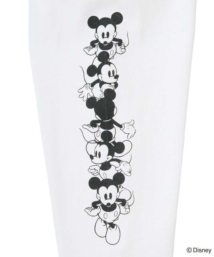 Green Parks「ミッキー&フレンズ/レイヤードプリントロングTシャツ」|Tシャツ・カットソー|