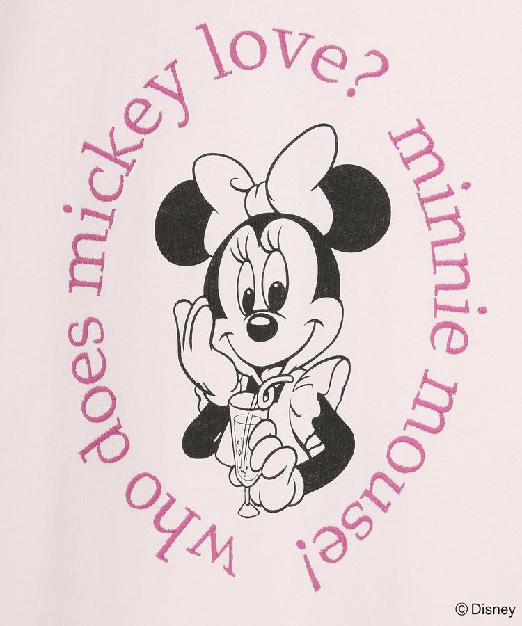 Green Parks「ミッキー&フレンズ/レイヤードプリントロングTシャツ」|Tシャツ・カットソー|