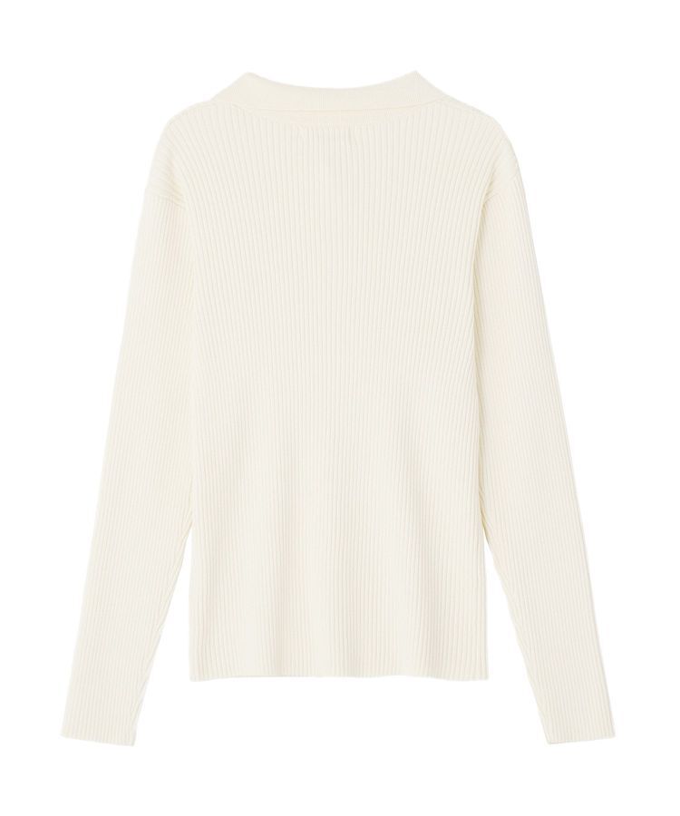 Green Parks「襟付きリブニットカーディガン」|カーディガン|