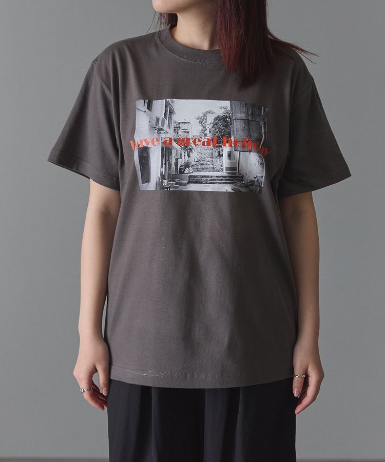 GARAGE OF GOOD CLOTHING「HolidayTシャツ Orange LOGO」|Tシャツ・カットソー|