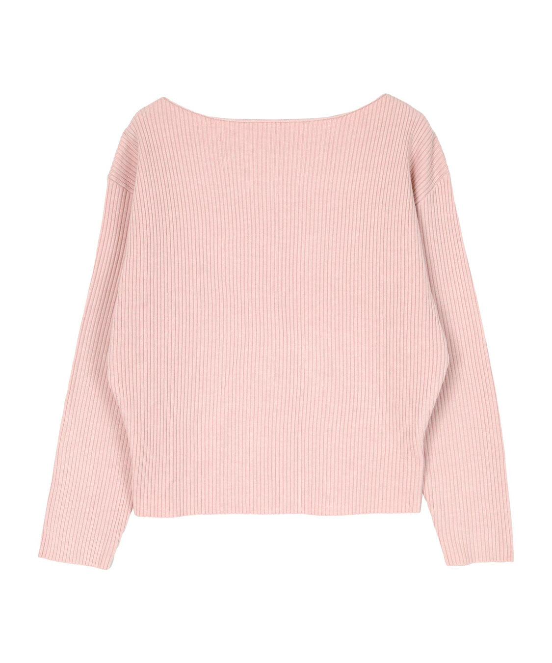 ur's「ボートネックドロップショルダーリブニット」|ニット・セーター|