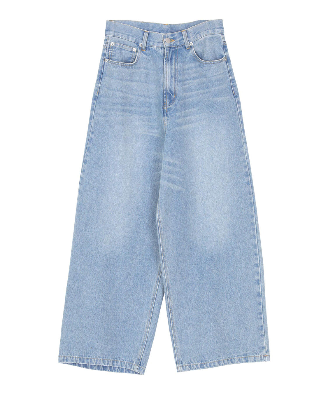 titivate「ワイドルーズデニムパンツ」|デニム|