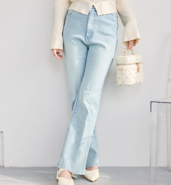  「キラキラ美脚ストレッチデニム」|その他|