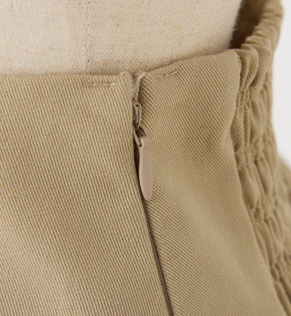  「チャームベルト付きティアードミニスカパン」|スカート|