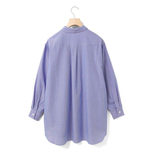 MidiUmi「MidiUmi パターンワイドロングシャツ」|シャツ・ブラウス|