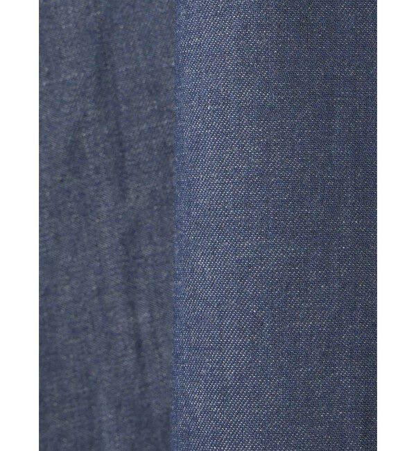 MidiUmi「MidiUmi デニムカバーオール」|シャツ・ブラウス|