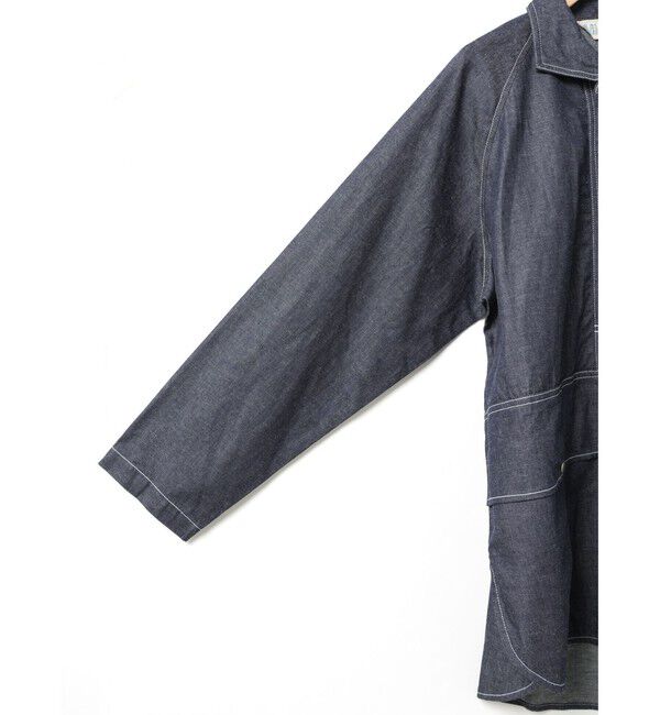 MidiUmi「MidiUmi デニムカバーオール」|シャツ・ブラウス|
