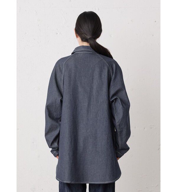 MidiUmi「MidiUmi デニムカバーオール」|シャツ・ブラウス|