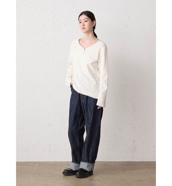 MidiUmi「MidiUmi ヘンリーネックプルオーバー」|Tシャツ・カットソー|