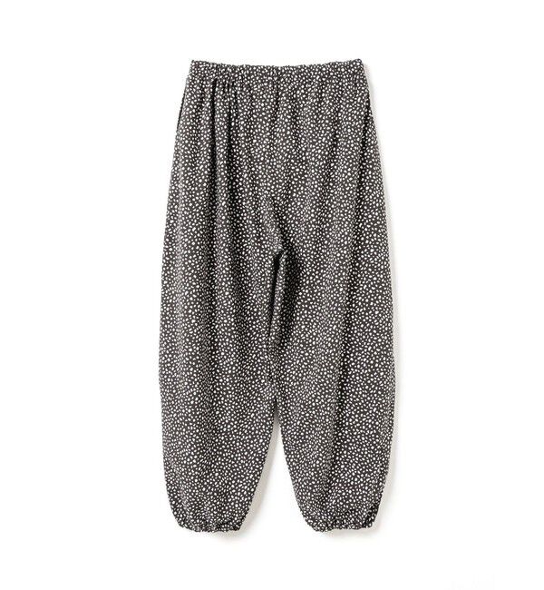 mizuiro ind「mizuiro ind プリントドローストリングヘムパンツ」|その他|