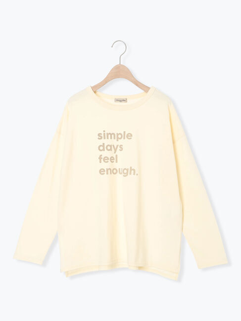 Samansa Mos2「柄アソートロゴロンT」|Tシャツ・カットソー|