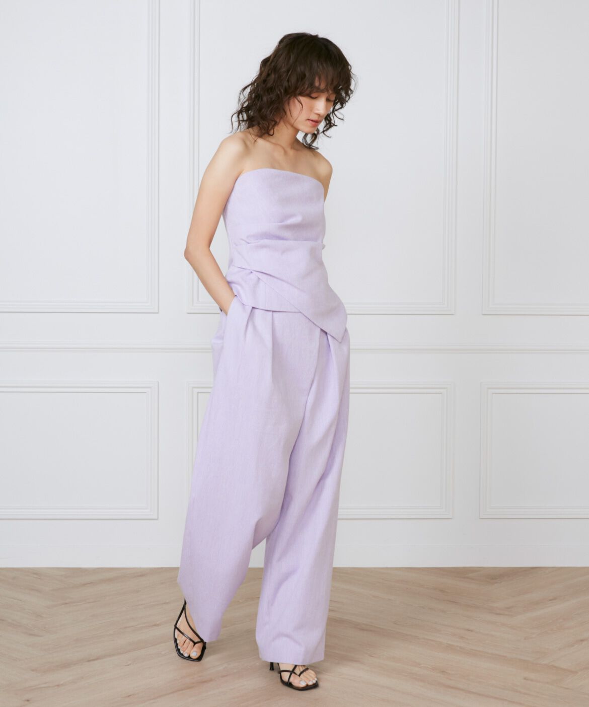 INED「タックビスチェ《la veille by SUPERIOR CLOSET》」|シャツ・ブラウス|