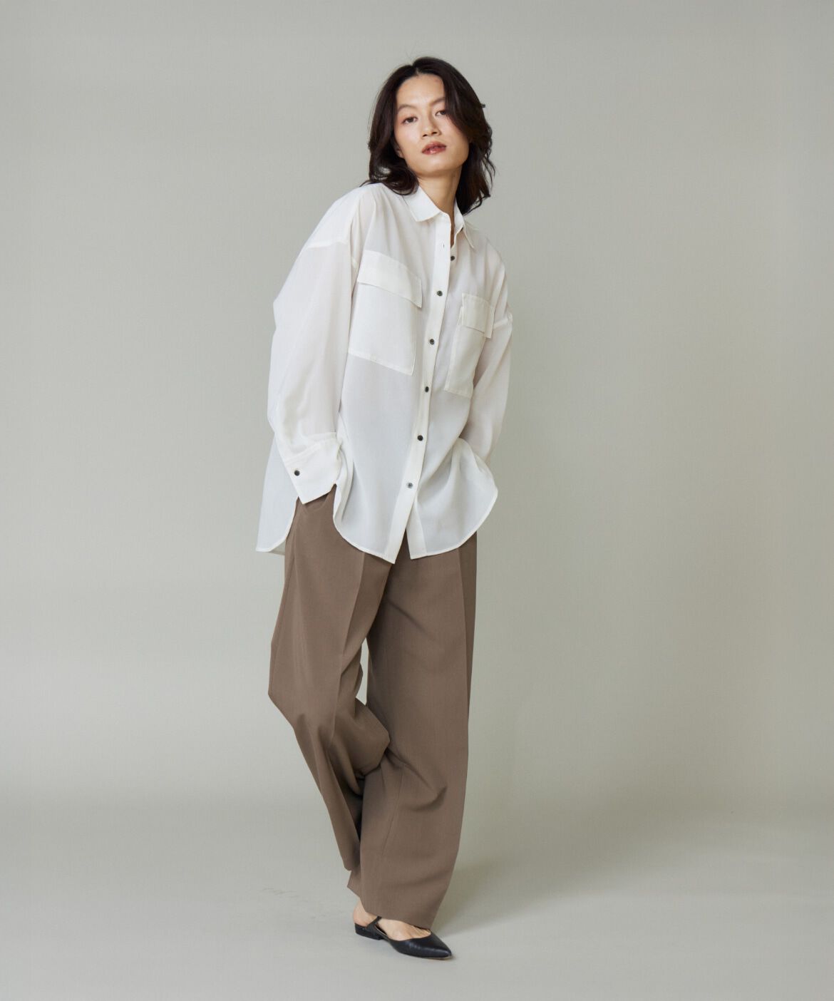 DAY by DAY it&rsquo;s international「オーバーサイズシアーシャツ」|シャツ・ブラウス|