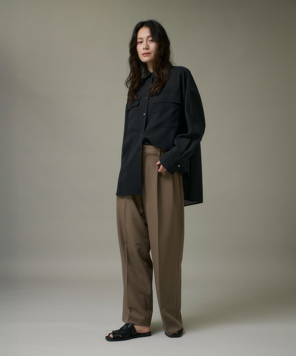 DAY by DAY it&rsquo;s international「オーバーサイズシアーシャツ」|シャツ・ブラウス|