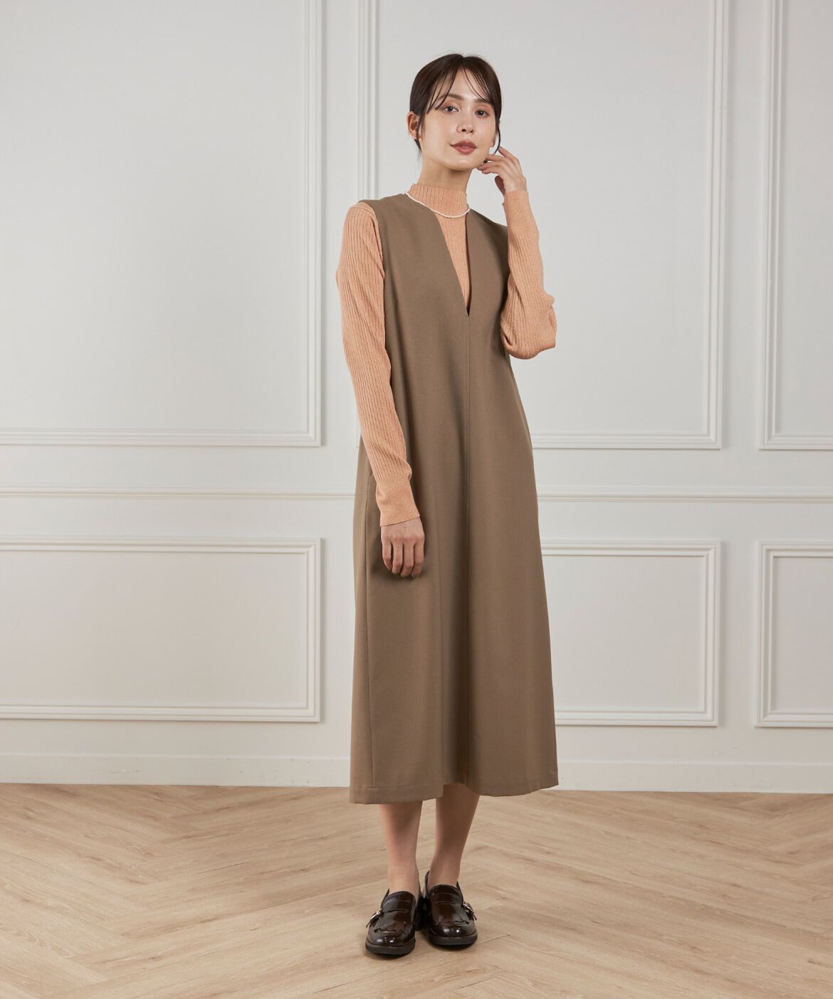 DAY by DAY it&rsquo;s international「ラメハイネックリブニット」|ニット・セーター|