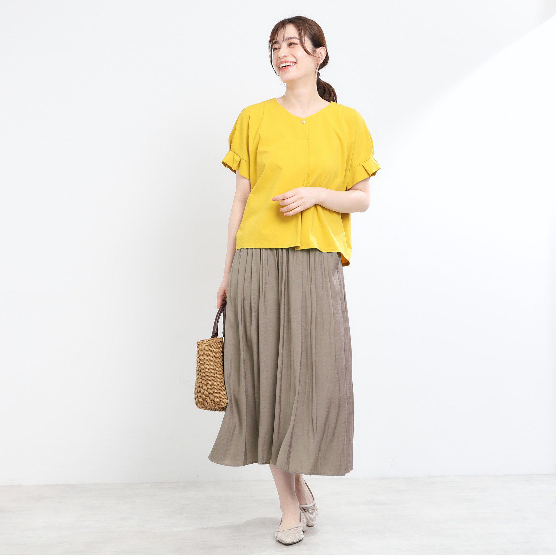 Reflect「【ウエストゴム仕様／長く着られる◎】スカーチョパンツ」|その他|