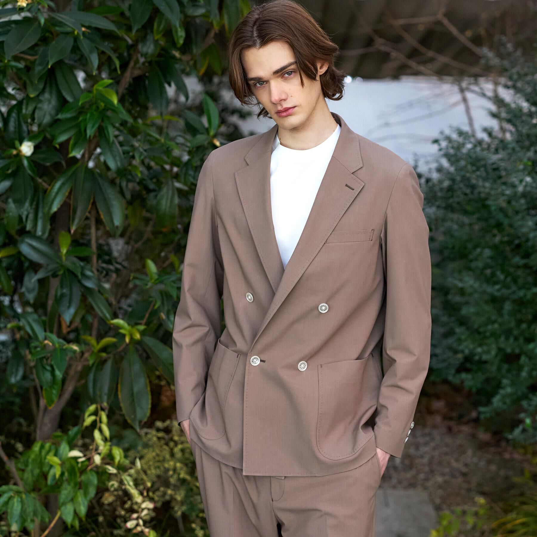 DRESSTERIOR「【セットアップ可】クールタッチ クイックドライ イージージャケット」|テーラードジャケット|