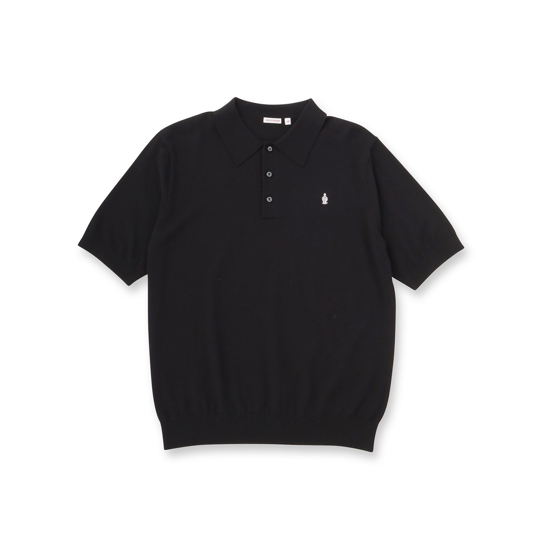 DRESSTERIOR「コットンシルク混 ニットポロシャツ」|ニット・セーター|