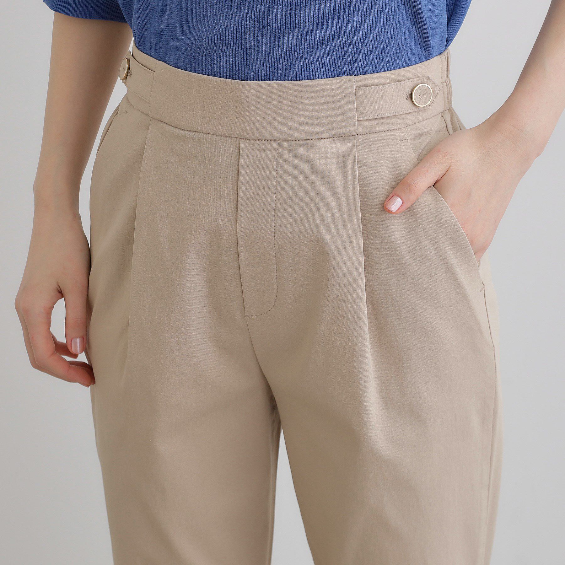 grove「高身長さん向け＋5cm【接触冷感】サマーハイパーストレッチテーパードパンツ」|その他|