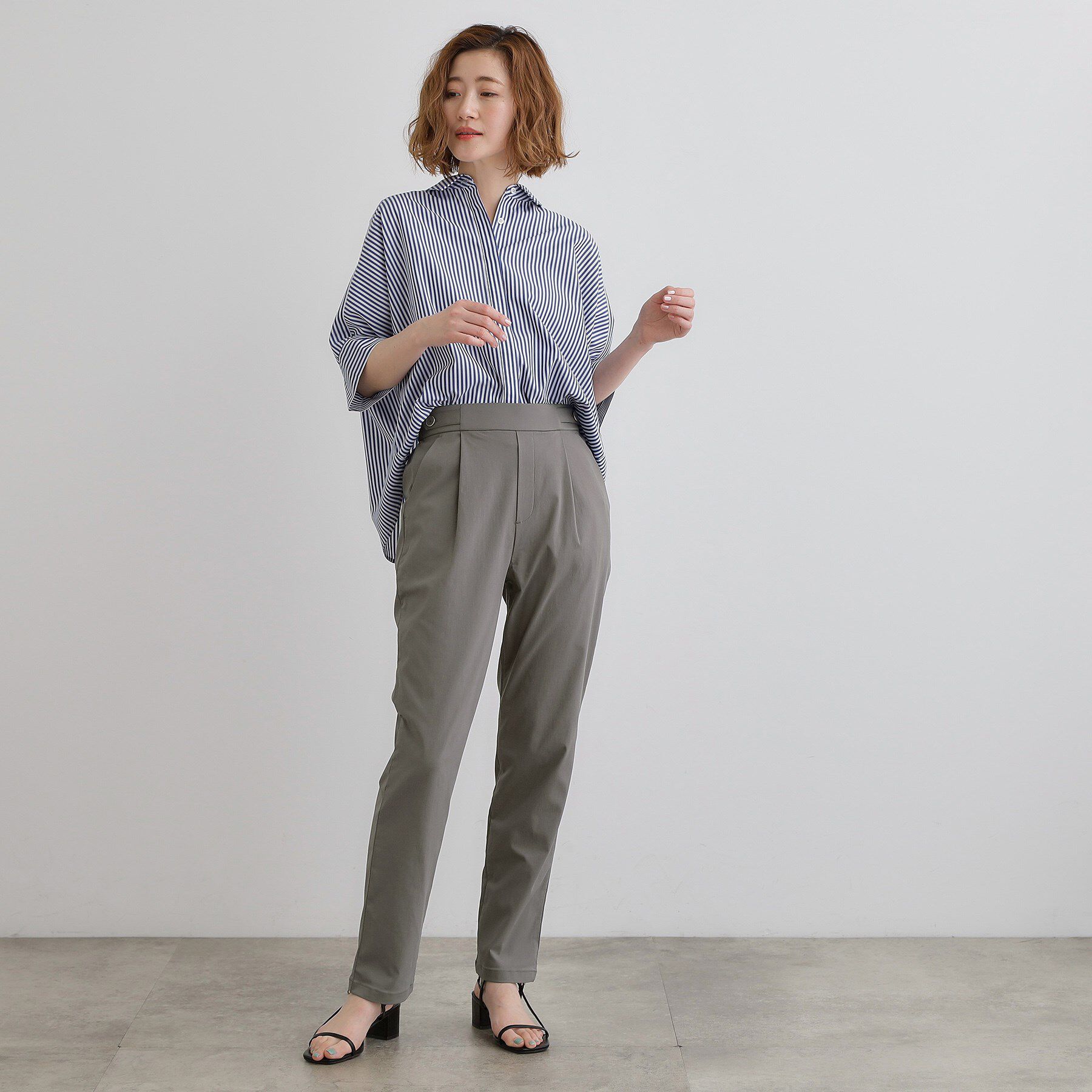 grove「高身長さん向け＋5cm【接触冷感】サマーハイパーストレッチテーパードパンツ」|その他|