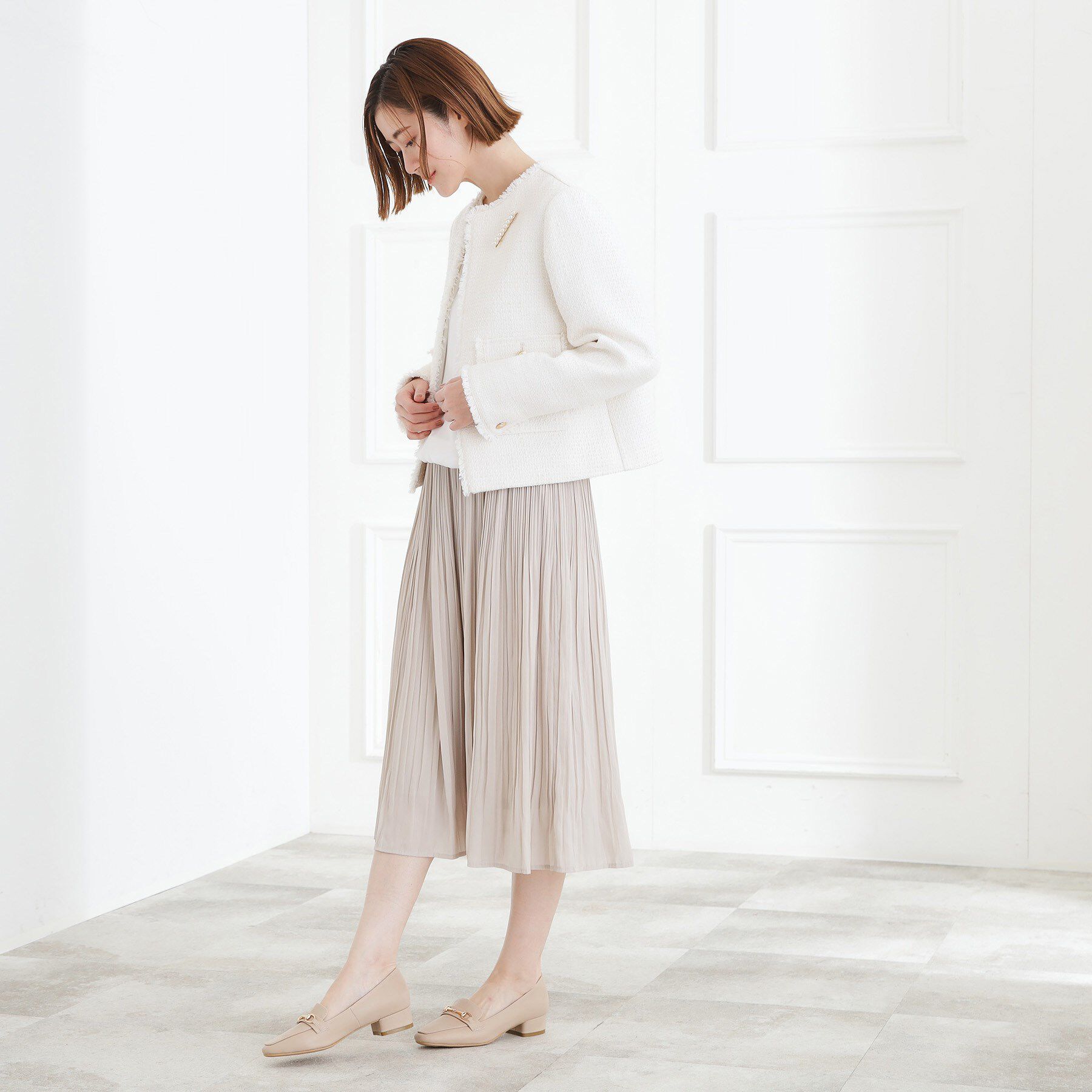 grove「ビットヒールローファー」|パンプス|