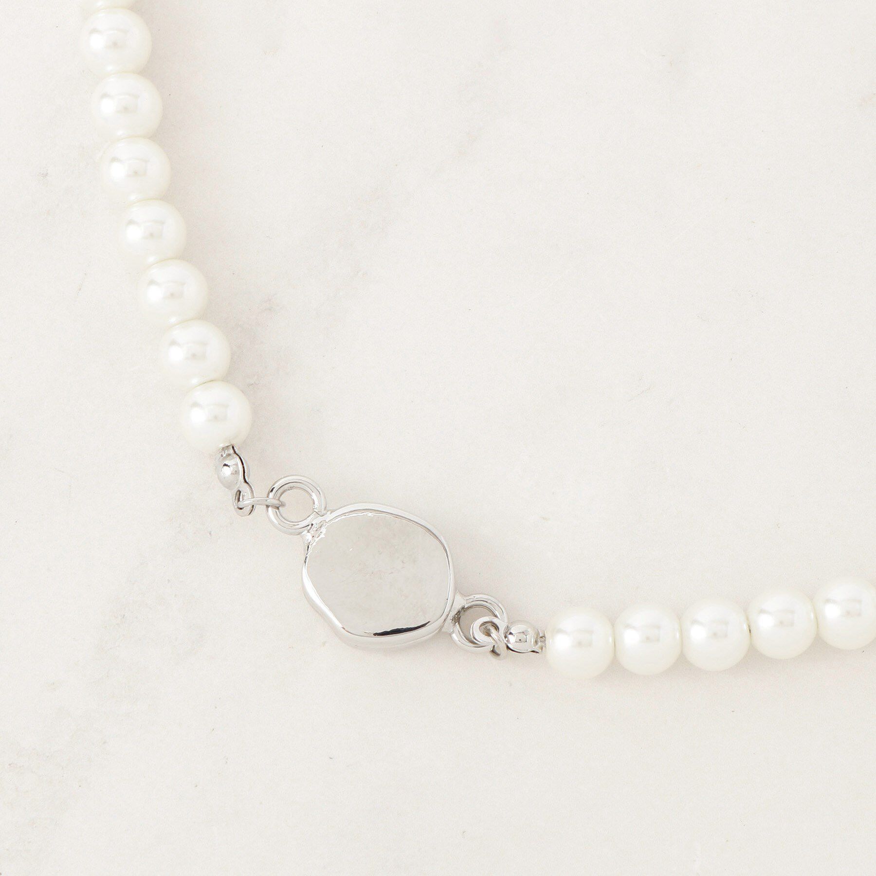 grove「マグネットガラスパールネックレス」|ネックレス|