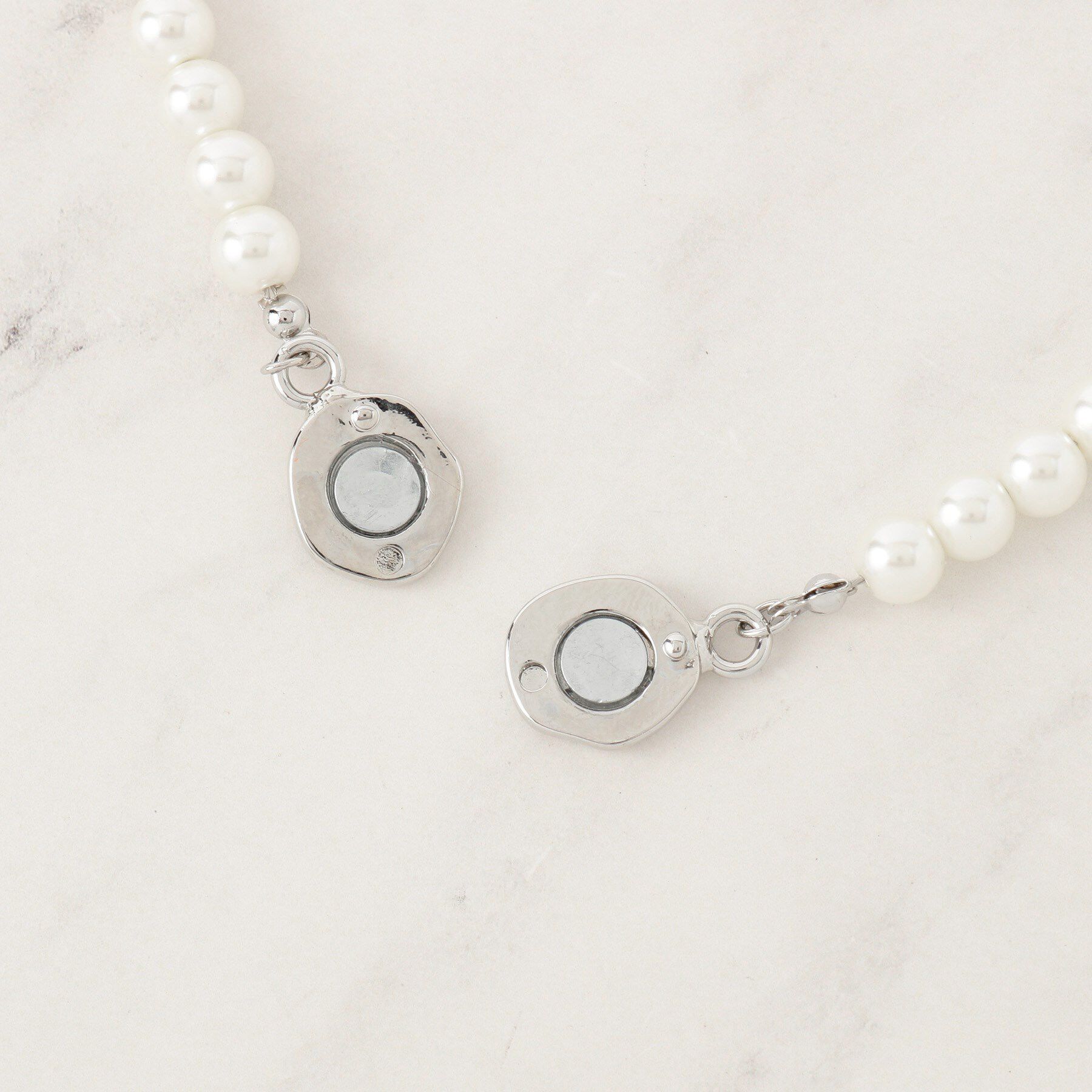 grove「マグネットガラスパールネックレス」|ネックレス|