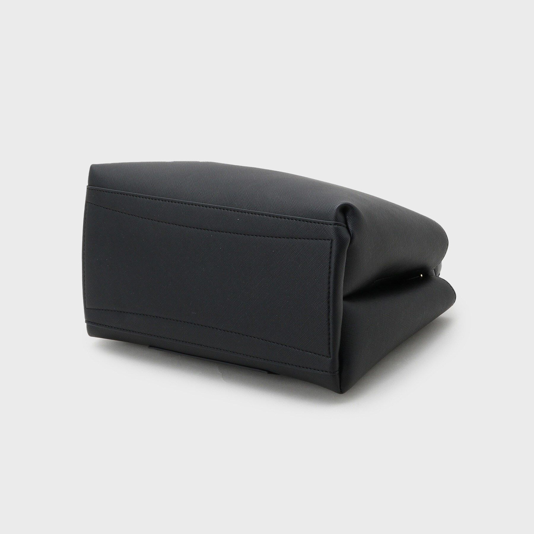 OPAQUE.CLIP「【2WAY】サフィアーノ調ミドルワンハンドルバッグ」|ハンドバッグ|