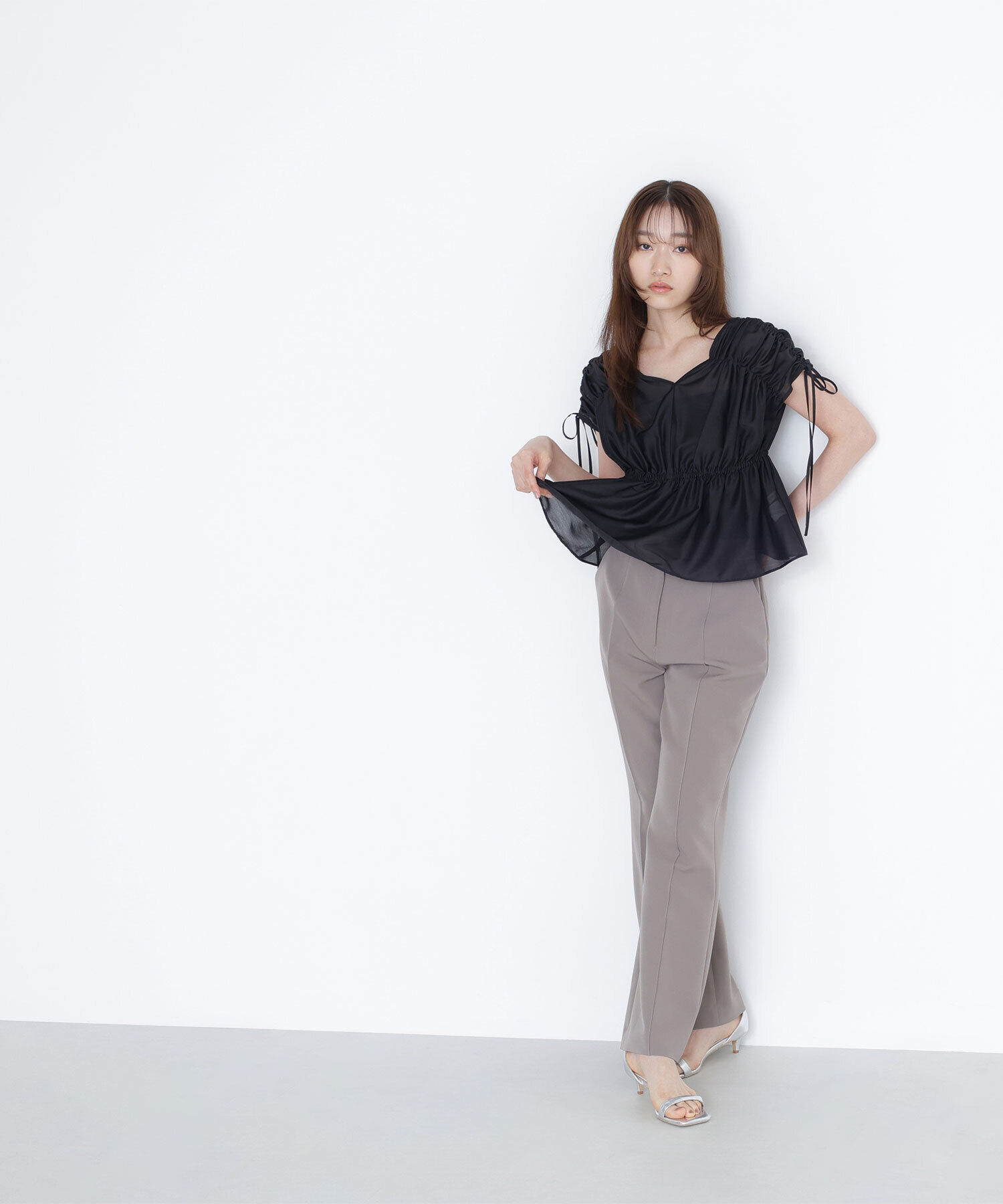  「スリムフレアパンツ」|その他|