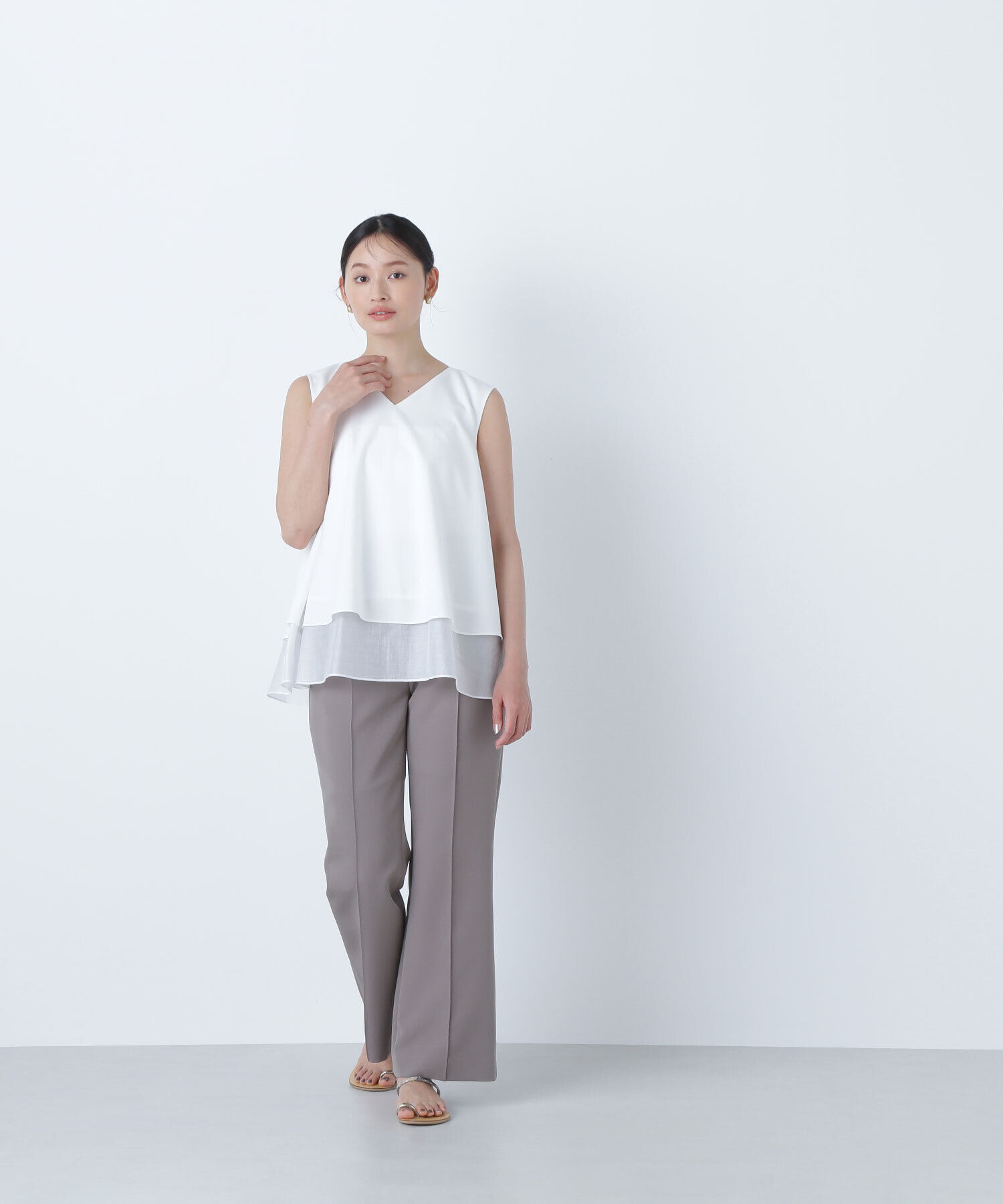  「スリムフレアパンツ」|その他|