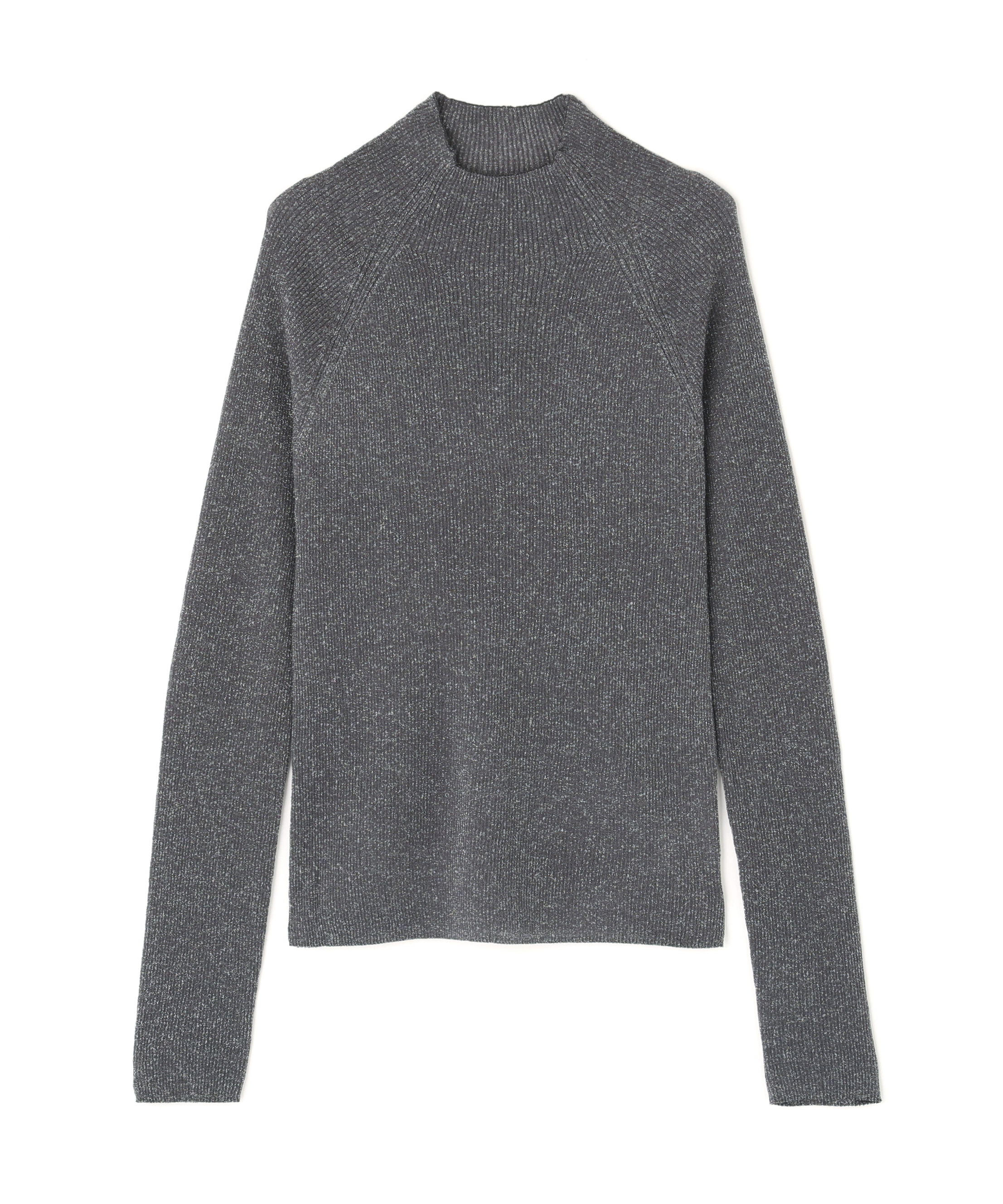  「ハイネックラメリブニット」|ニット・セーター|