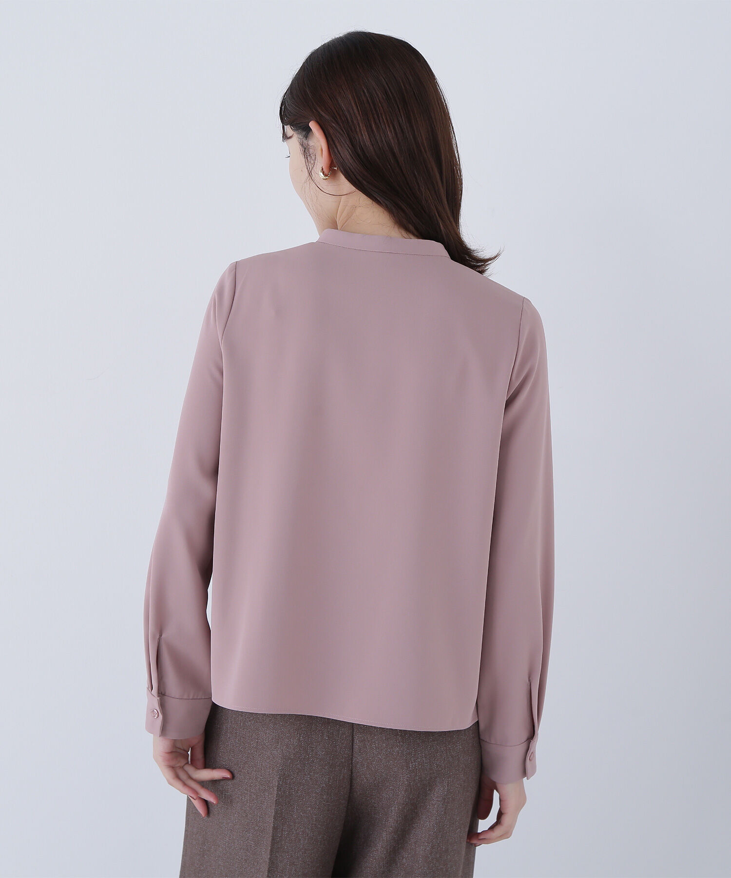  「ダブルラッフルボウブラウス」|シャツ・ブラウス|