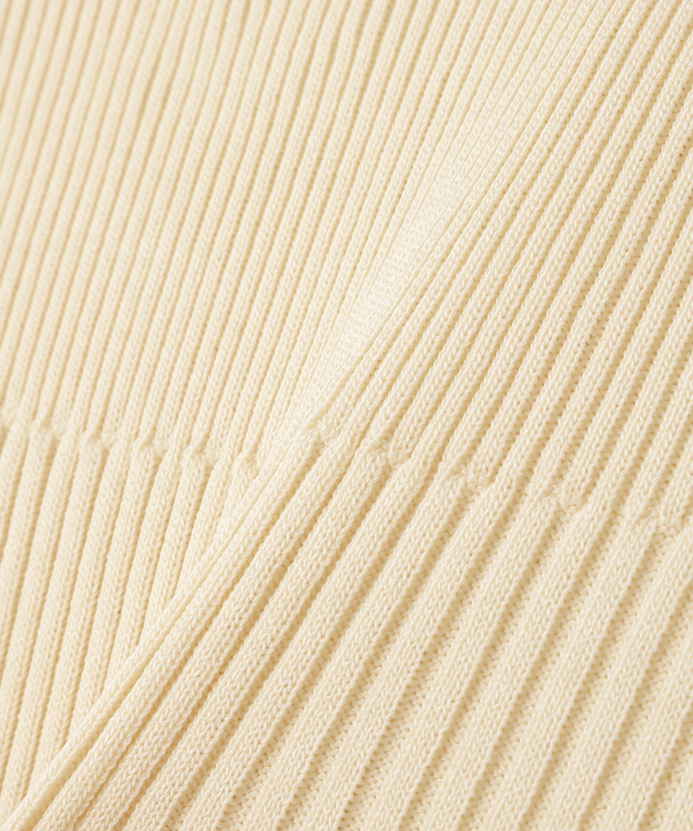  「ショート丈クルーネックリブニット」|ニット・セーター|