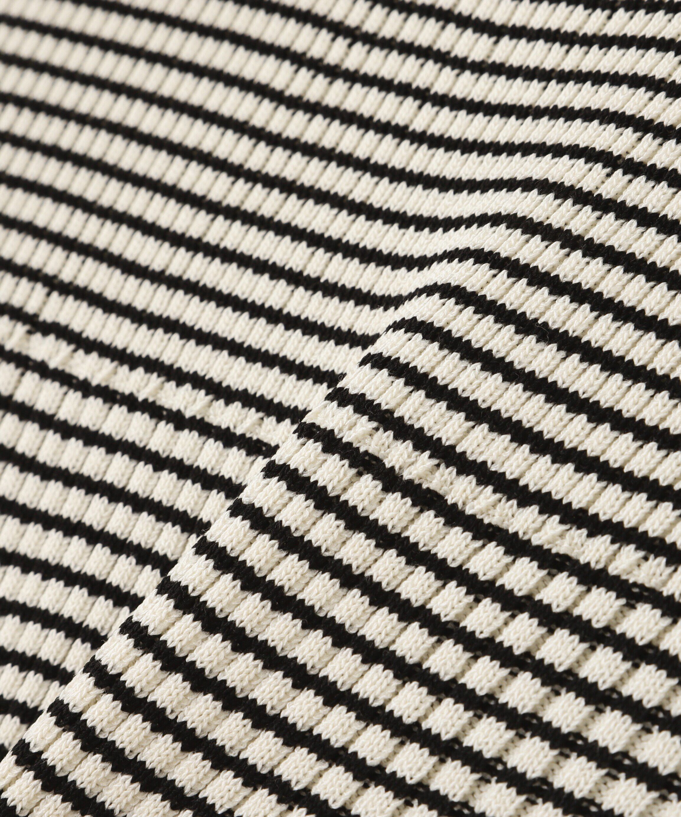  「ショート丈クルーネックリブニット」|ニット・セーター|