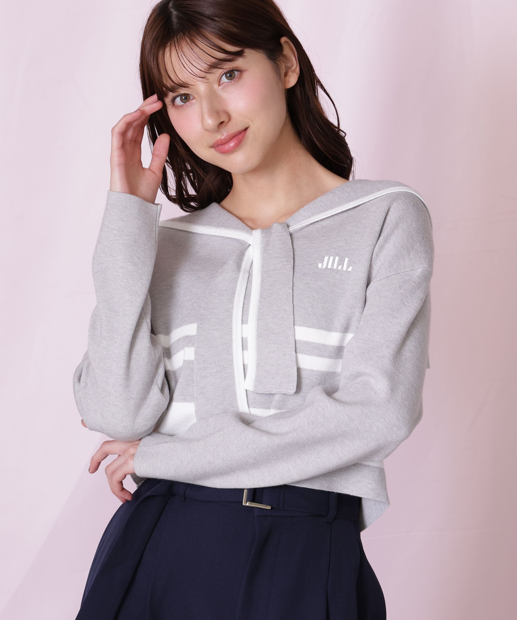  「セーラーカラーニット」|ニット・セーター|