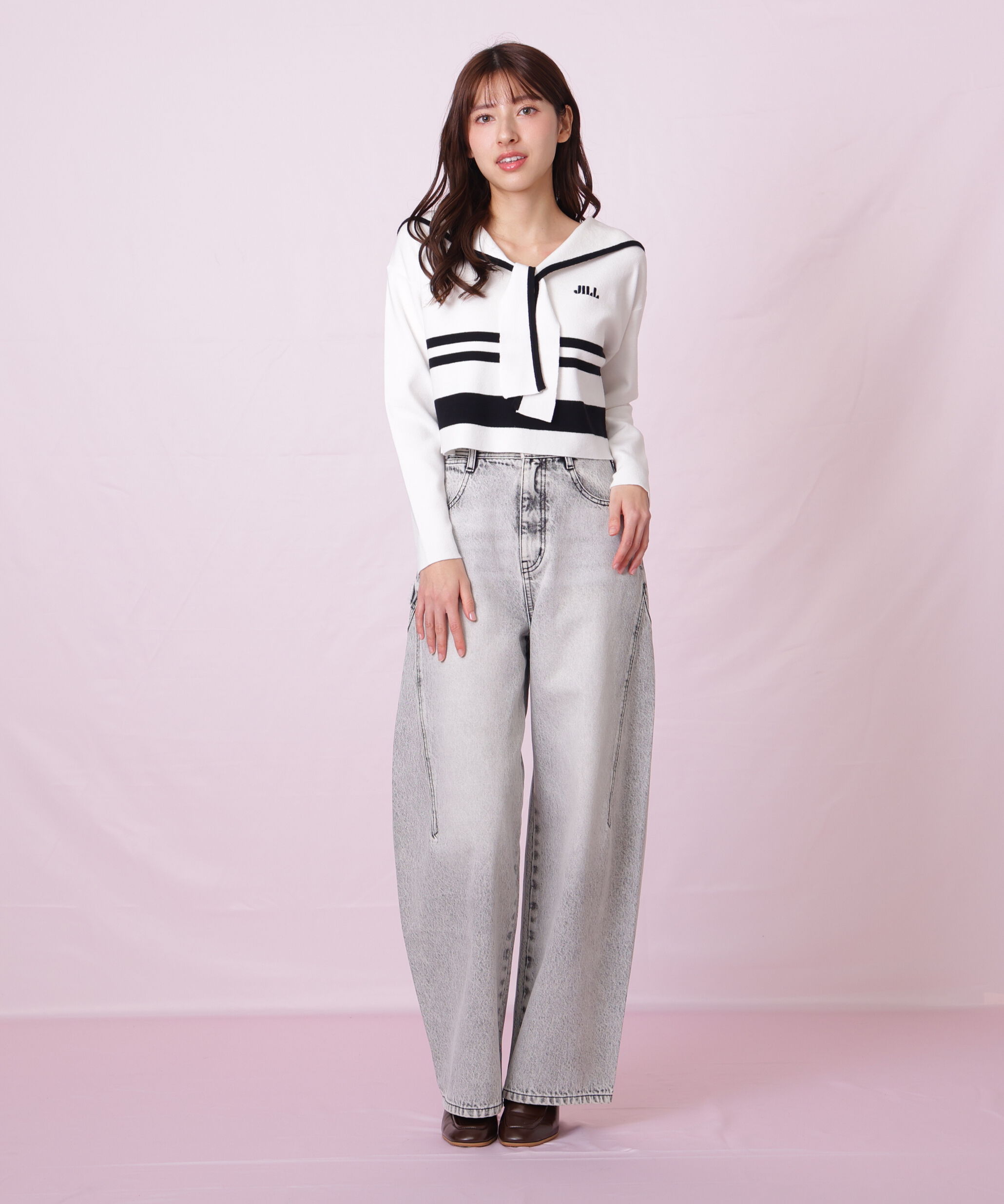  「セーラーカラーニット」|ニット・セーター|