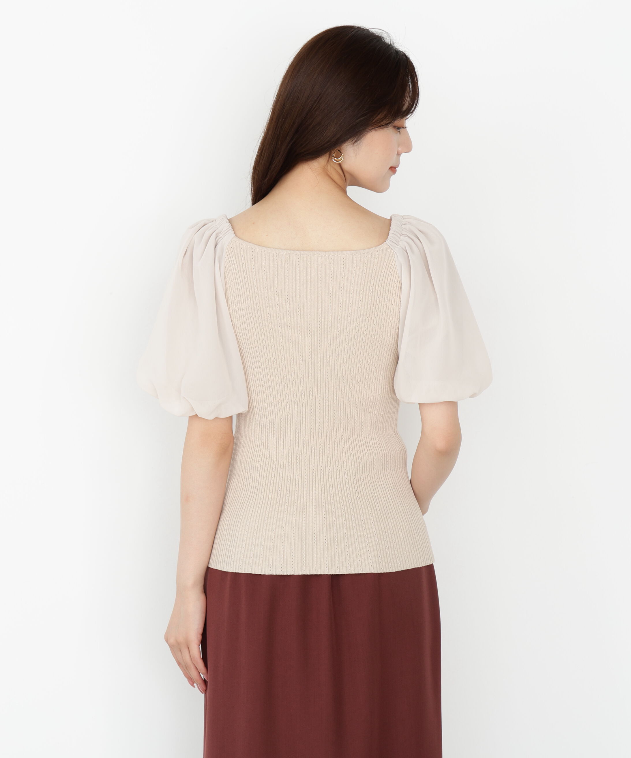 PROPORTION BODY DRESSING「ボリュームスリーブニット」|ニット・セーター|