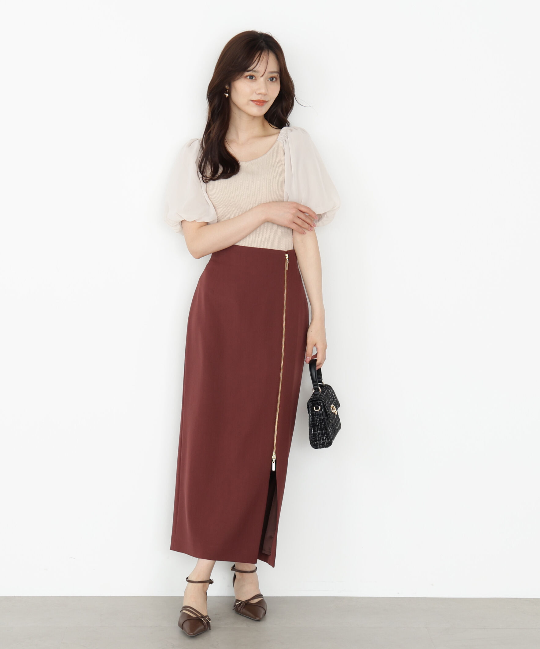 PROPORTION BODY DRESSING「ボリュームスリーブニット」|ニット・セーター|