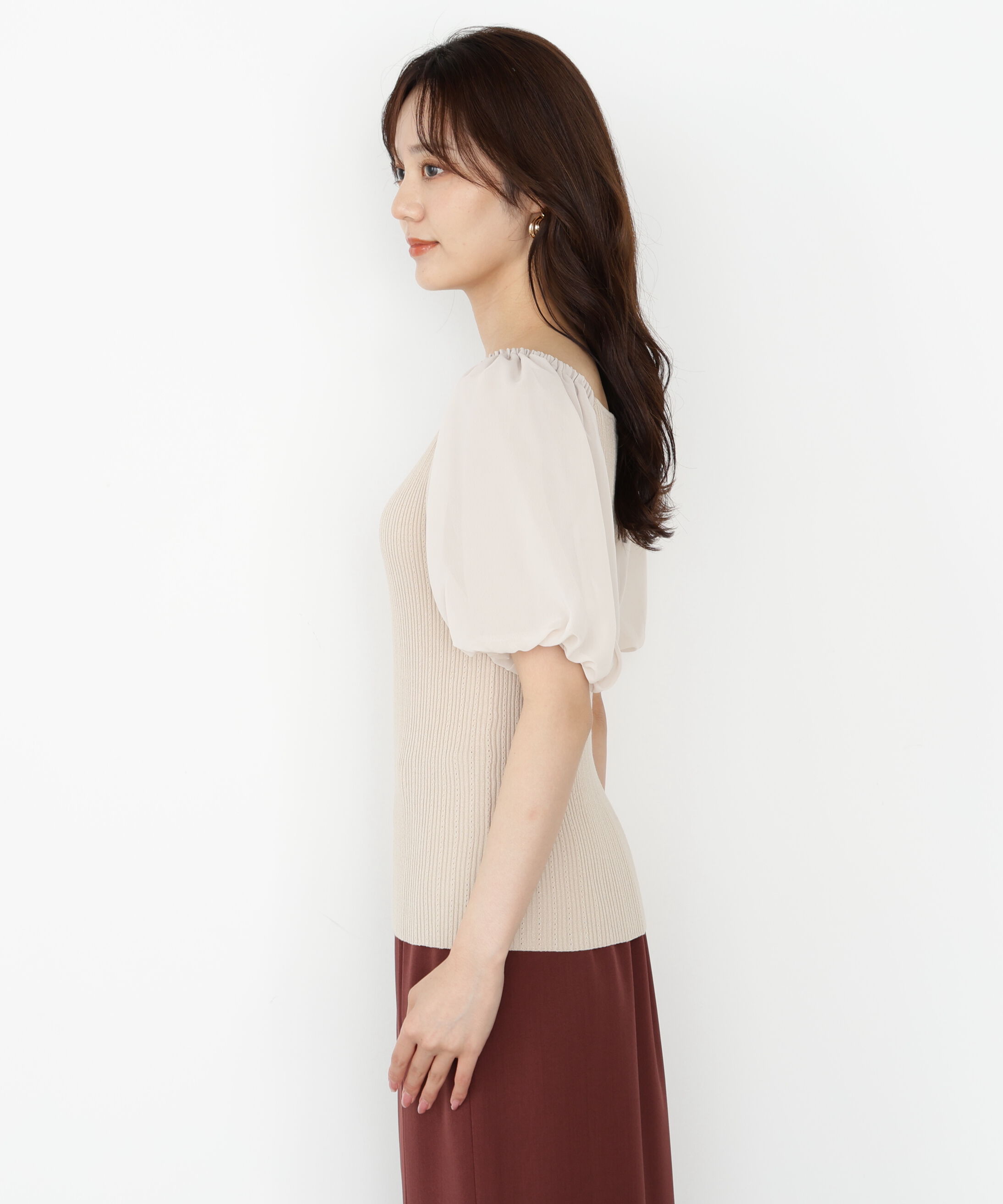 PROPORTION BODY DRESSING「ボリュームスリーブニット」|ニット・セーター|