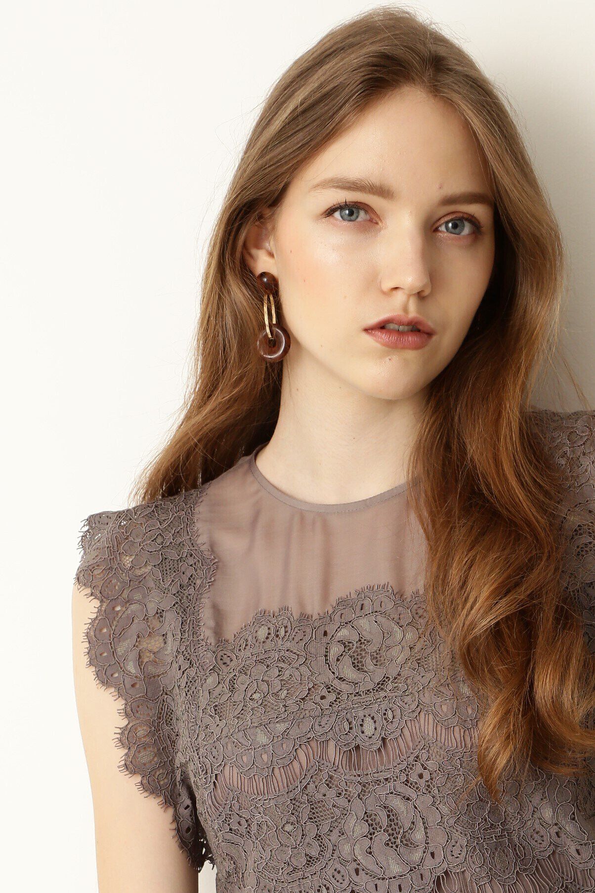  「ダブルリングドロップピアス」|その他|