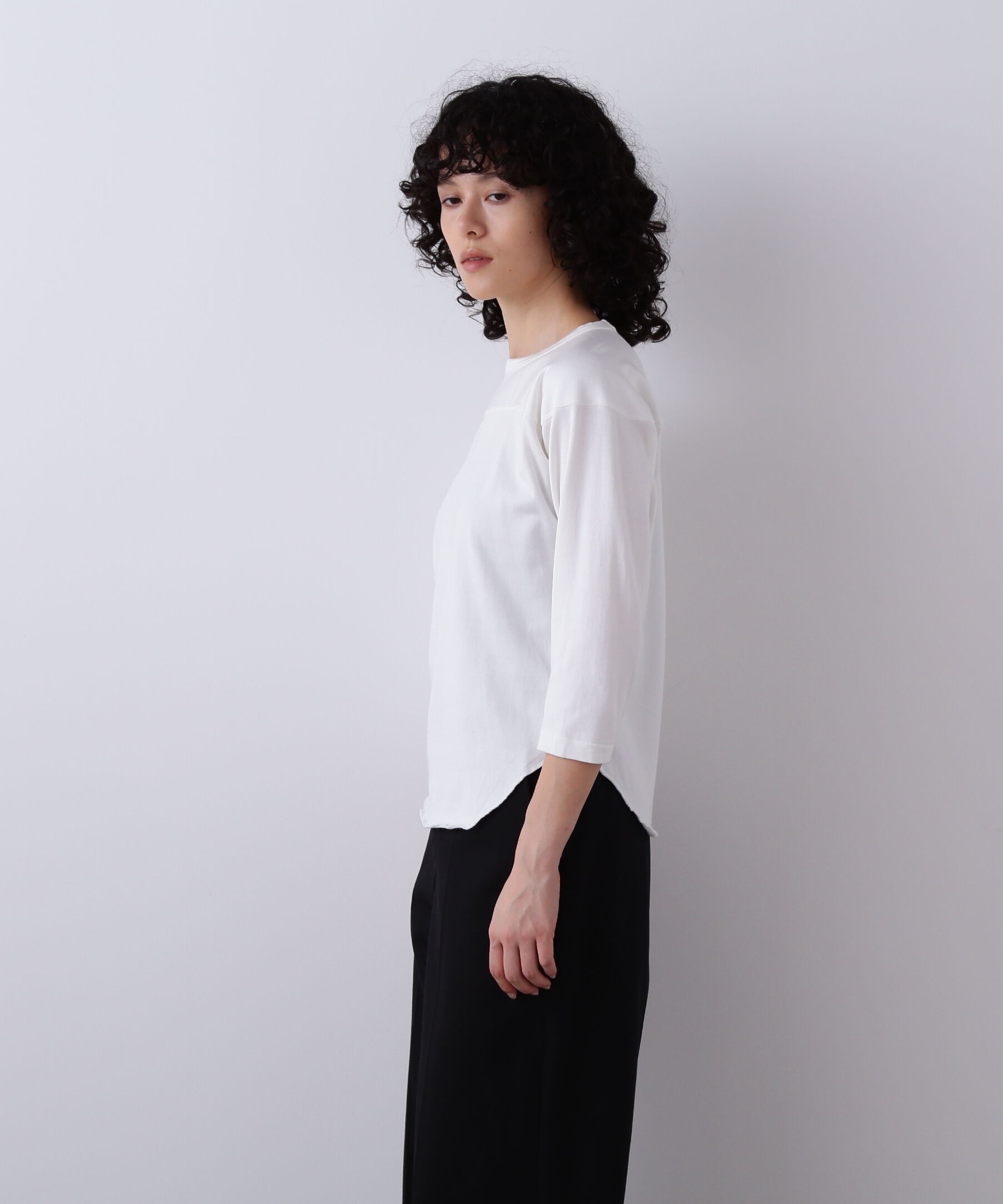 YLEVE 「YLEVE / COTTON RAYON PIGMENT DYE FOOTBALL PULLOVER」|Tシャツ・カットソー|