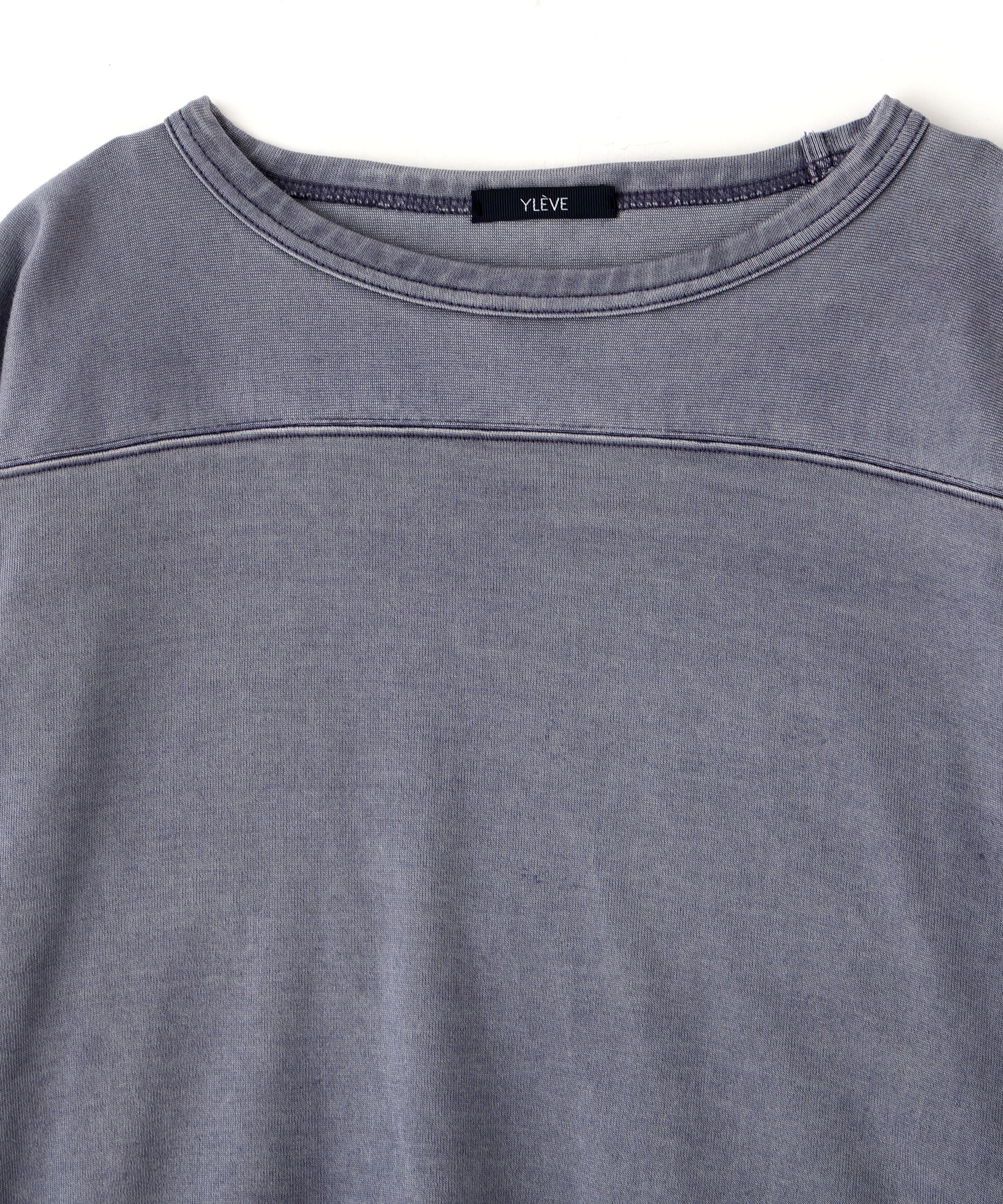 YLEVE 「YLEVE / COTTON RAYON PIGMENT DYE FOOTBALL PULLOVER」|Tシャツ・カットソー|